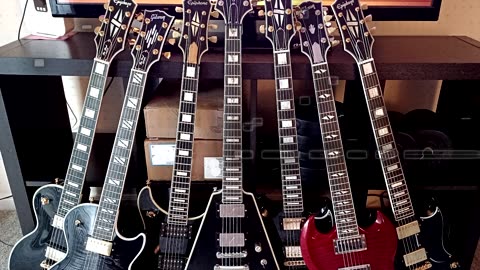 Gibson guitars and Epiphone #Gibson #Epiphone #LesPaul #SG #FlyingV #GibsonCustom #EpiphoneCustom
