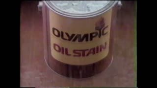 Olympic Oil Stain Commercial (1983)