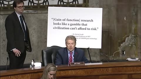 'You Can Deny It All You Want': Rand Paul Rips Fauci Over Gain-Of-Function Research