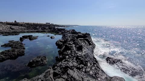 Jeju, Ocean waves