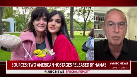 BREAKING_ U.S. hostages released by Hamas are relatives of former NBC correspond