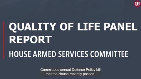 House leads the charge to boost pay, housing, quality of life for armed service members