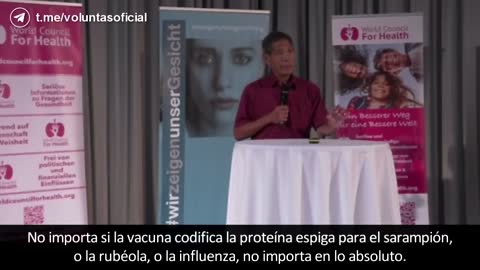 Dr. Sucharit Bhakdi. Lo que la gente no entiende es que todas las vacunas de ARNm son peligrosas