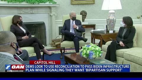 Dems look to use reconciliation to pass Biden infrastructure plan