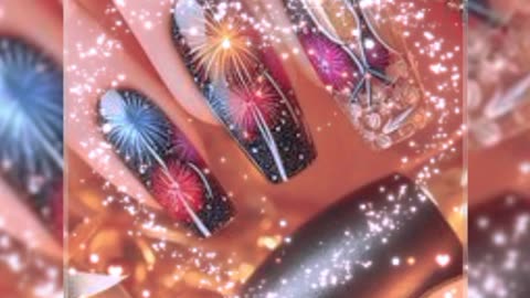 New year nails