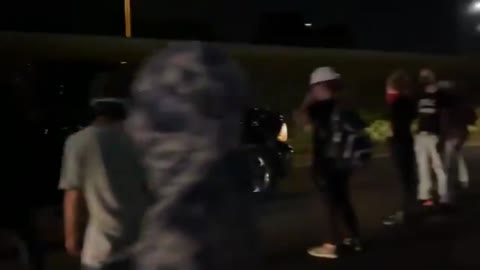 Man scolds BLM protesters in Austin blocking highway