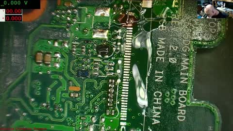 Asus X555DG Motherboard blown LVDS connector