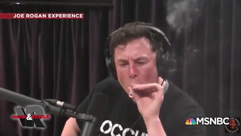 Elon Musk Smokes Weed During Joe Rogan Podcast Interview