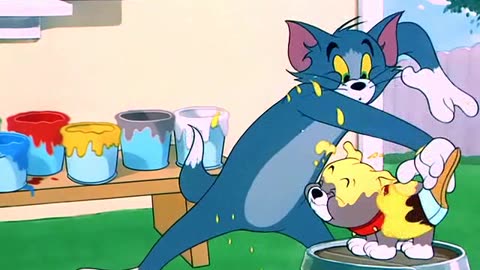 TOM N JERRY 060 Slicked up Pup [1951]