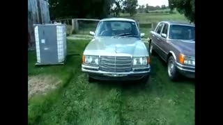 450SEL first shakedown after purchase.
