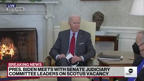 Fake President Biden says "The Constitution is always evolving slightly"