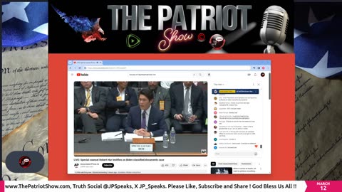 The Patriot Show with JP Speaks 03/24/24