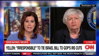 Treasury Secretary Janet Yellen Discusses Proposed GOP Cuts In IRS Funding On CNN's Outfront Show