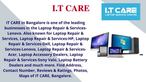 LAPTOP SERVICE IN BANGALORE