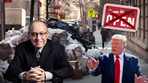 Ghost Town NYC – Devilish Dershowitz Lawfare Play to Trash Trump Laid Bare on Rumble