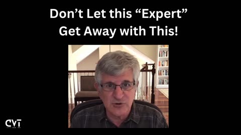 PLEASE SHARE: DONT LET THIS "EXPERT" DR. PAUL OFFIT GET AWAY WITH THIS