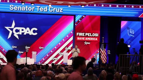 Speaker Senator Ted Cruz @ CPAC2022 Dallas Texas.