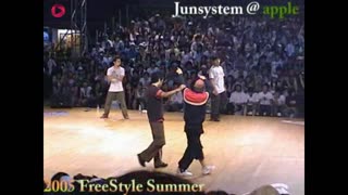 RONNIE / OMAR VS HONG 10 / PHYSICX | FREESTYLE SUMMER 2005 | CLASSIC BATTLE