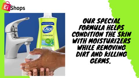 Dial Liquid Antibacterial Hand Soap with Moisturizing Aloe 7 5fl oz😍