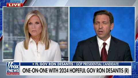 Gov. DeSantis: "My view as Commander in Chief would be is we have to have appropriate rules of engagement to say if you're cutting through a border wall on sovereign US territory, and you're trying to poison Americans, you're going to