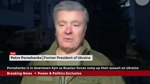 'Mr. Putin is a killer,' says former Ukrainian president Poroshenko