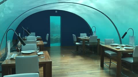 Beautiful View Restaurant Underwater