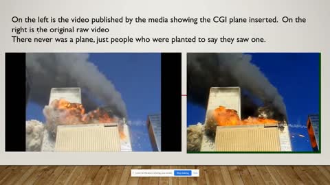 The planes were computer graphic images