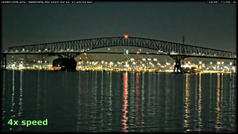 Francis Scott Key bridge collapse in Baltimore - Enhanced Version