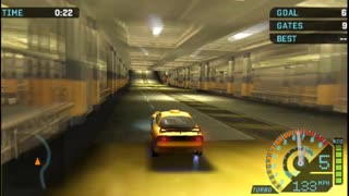 NFS Underground Rivals - Nitrous Run Event 1 Bronze Difficulty(PPSSP HD)