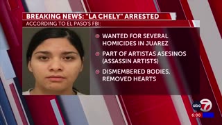 Illegal Alien Assassin Artist Removing Murder Victim's Hearts Arrested In El Paso, Texas