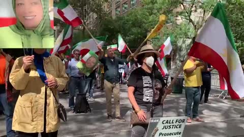 Iranian-Americans rallying in NY against Tehran's regime - 2