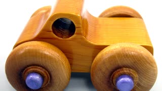Handmade Wooden Toy Monster Truck, Based on the Play Pal Series