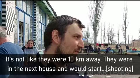 Resident who witnessed the anti-human behavior of Ukrainians in Mariupol.