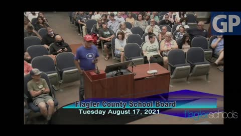 Parents Protest Vaccine, Mask Mandate At Flagler County School Board Meeting (1)