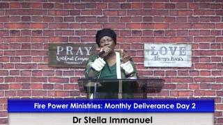 Monthly Deliverance: Day 2 with Dr. Stella Immanuel (Bilingual: English/Spanish)