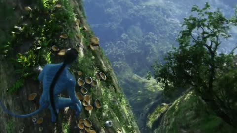 Avatar (2009) - Neytiri flying an ikran