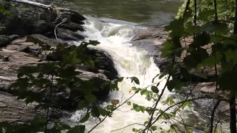 Waterfall Cascade Flow Water Creek Stream Motion
