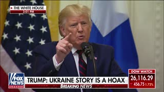 Trump explodes at Reuters reporter asking about Ukraine (Oct 2, 2019)