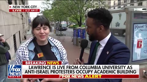 Pro-Hamas Supporter Shuts Down Interview When Confronted with Facts by Fox News Reporter