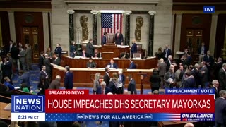 House impeaches DHS Secretary Alejandro Mayorkas | News Nation