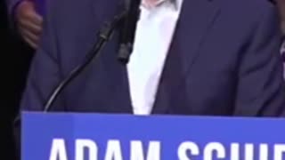 Adam Schiff booed at his victory speech.