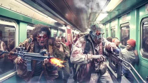 Zombie with a Shotgun Train Attack #47