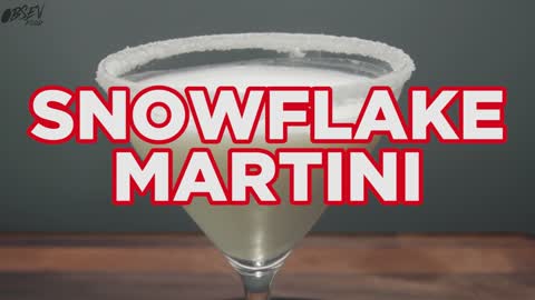 How To Make A Snowflake Martini - Full Recipe