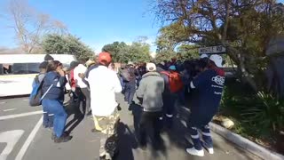EFF protest against fruit poison ‘racists’