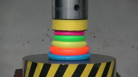 Satisfying Video [ HYDRAULIC PRESS 100 TON ] - PRIDE'S COMPILATION