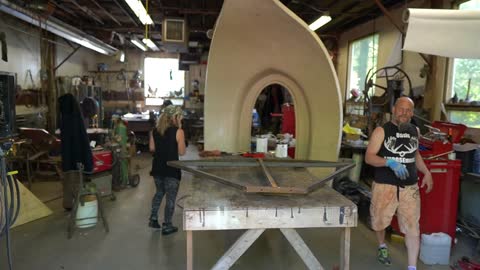 Foam Dome Home Show prototype continues.