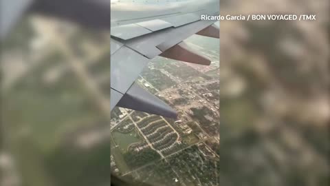 Engine fire forces plane to make emergency landing