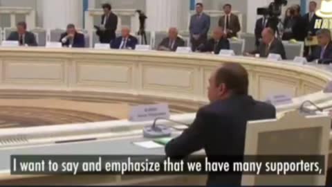Putin highlighting the fact that western countries