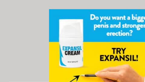 Expansil Cream will help to enlarge your penis in both length and girth