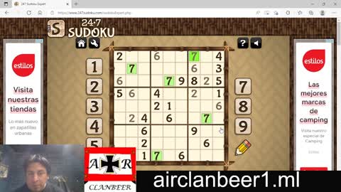 SUDOKU EXPERT, IN LIVE EVENT NOW FOR REAL